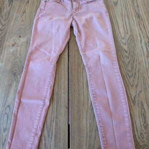 Bullhead Denim Co Women's Faded Red Jegging Jean Size 3